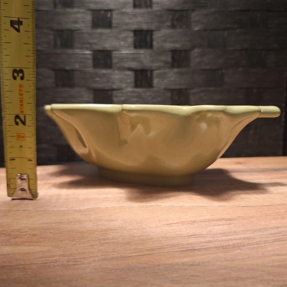 Leaf Dish Small Ceramic Bowl Olive Sage Green Home Decor Essentials